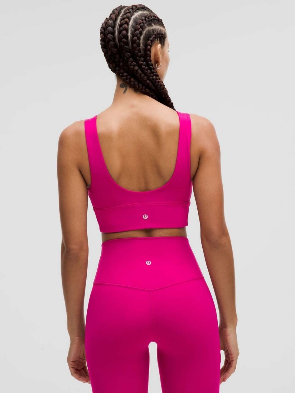 Lululemon Align V-Neck Bra *Light Support, C/D Cup Ripened Raspberry - Picture 2 of 9